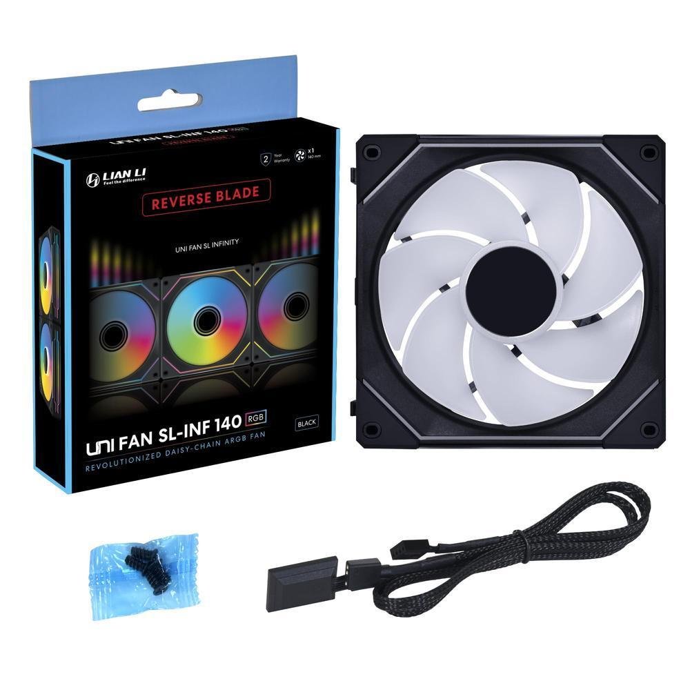 PC用ファン・クーラー LIANLI UNI FAN SL - INFINITY 140MMX3 KaBuM Aperte o K e evolua em Tecnologia e Games