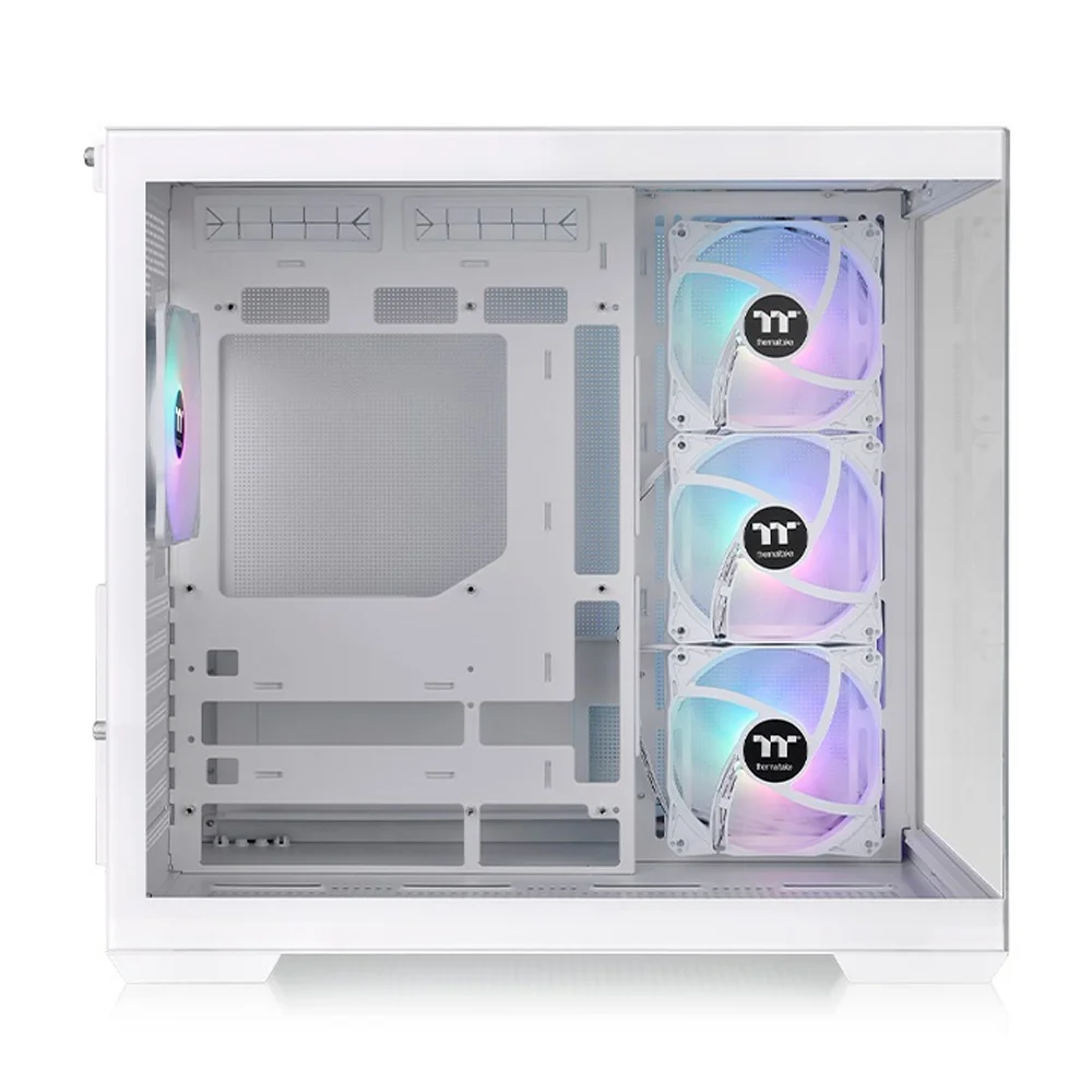 Gabinete View 380 Snow White Tg ARGB Mid Tower C/4 Fans Tt - Ca-1z2-00m1wn-00 Gabinete View 380 Snow White Tg ARGB Mid Tower C/4 Fans Tt - Ca-1z2-00m1wn-00