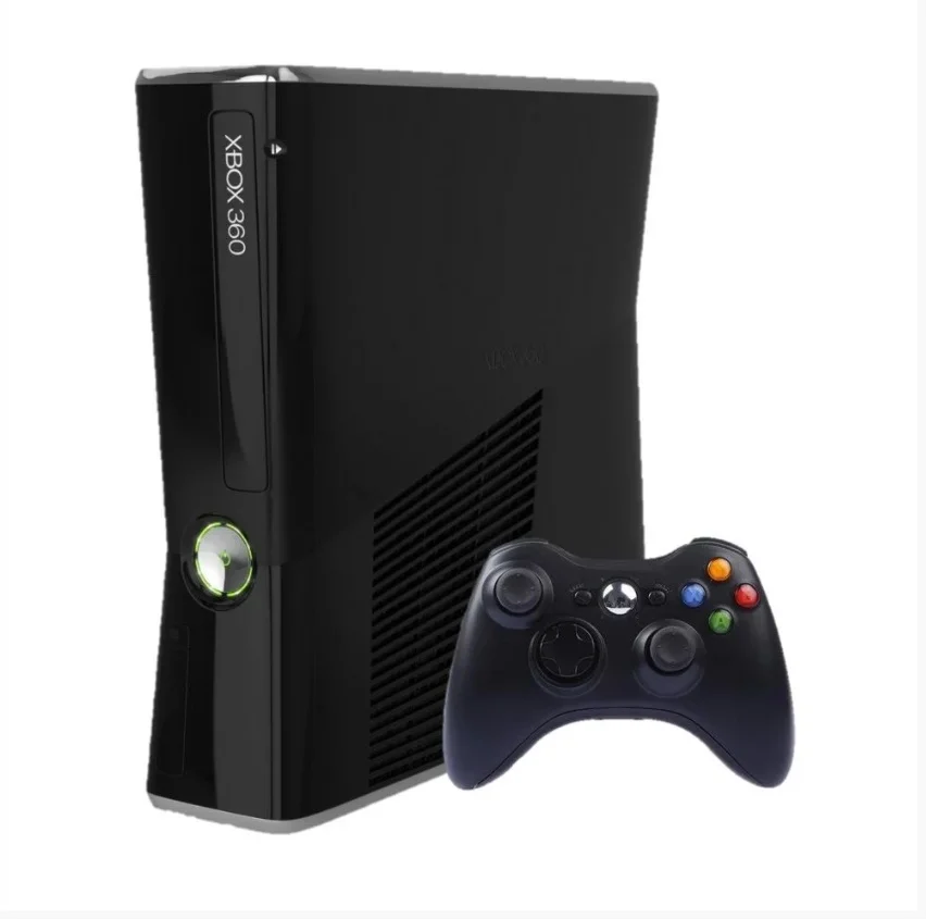 XBOX 360 Slim 250gb + Kinect E 3 Jogos Standard Preto XBOX 360 Slim 250gb + Kinect E 3 Jogos Standard Preto