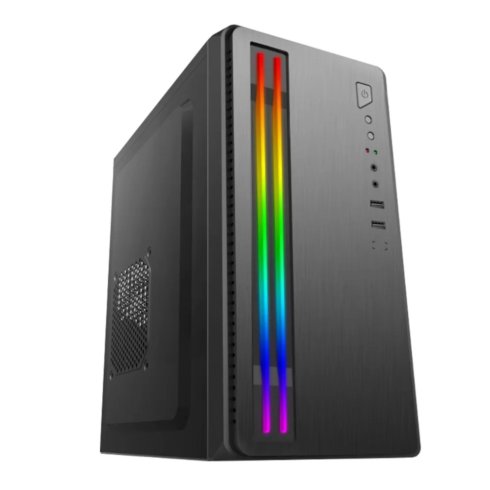Gabinete Brx Hyrax Ca-014 Mini Tower LED Usb 2.0 S/fans Preto Gabinete Brx Hyrax Ca-014 Mini Tower LED Usb 2.0 S/fans Preto