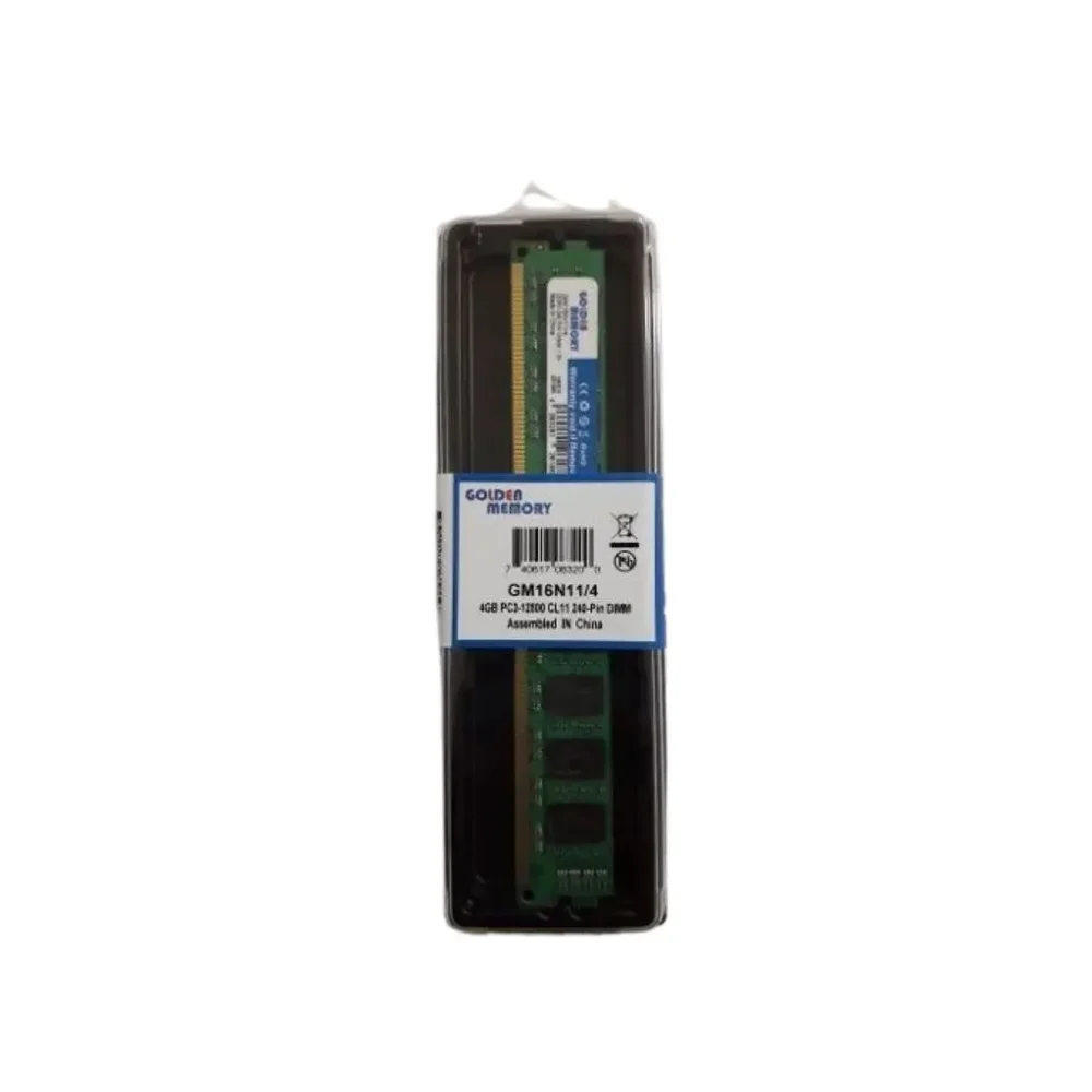 Memória Golden Memory, 4gb, 1600mhz, Ddr3, Cl11 – Gm16n11/4. Memória Golden Memory, 4gb, 1600mhz, Ddr3, Cl11 – Gm16n11/4.