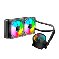 Water Cooler Gamer 240mm Coolmoon Ty ARGB 5v LED Infinito