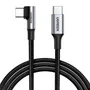 Cabo Usb Angular Ugreen Usb C 2.0 Macho 5a 3metros Preto.