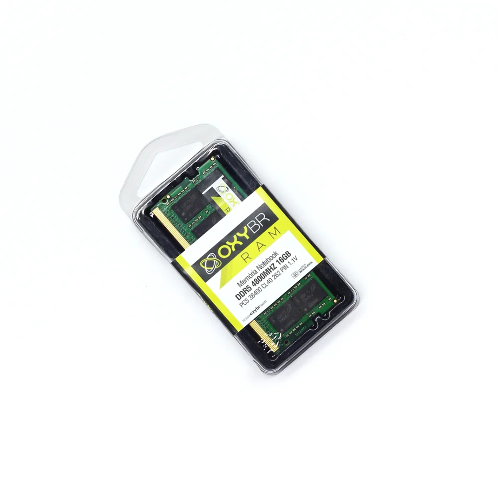 Memória Ram Notebook Oxybr Ddr5 16gb 4800mhz