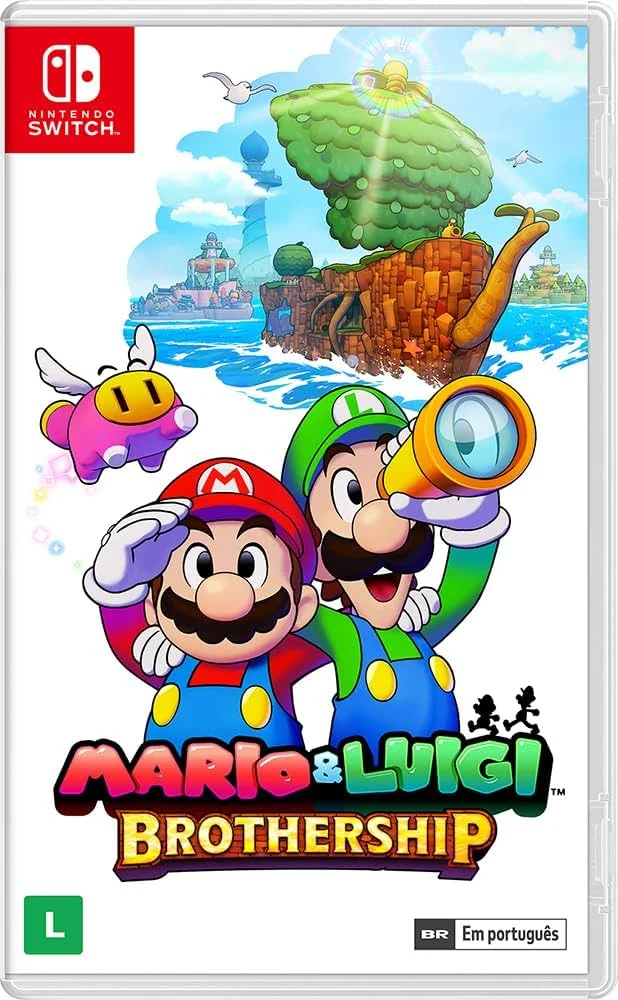 Jogo Mario E Luigi Brothership Nintendo Switch Mídia Física. Jogo Mario E Luigi Brothership Nintendo Switch Mídia Física.