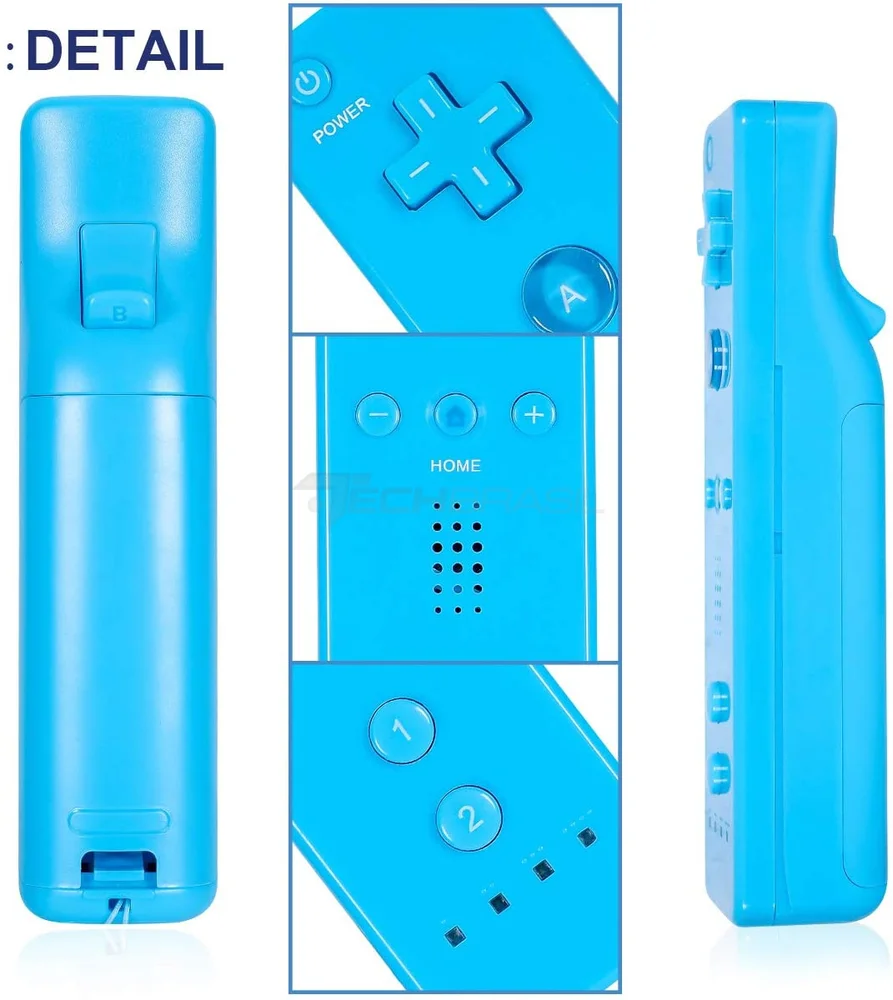 Controle Wii Remote Plus Para Nintendo Wii E Nintendo Wii U Azul Controle Wii Remote Plus Para Nintendo Wii E Nintendo Wii U Azul