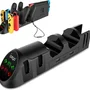 Dock Base Estação De Carregamento Para Nintendo Switch  OLED 4 Controle Joy-con E 2 Pro