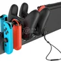 Dock Base Estação De Carregamento Para Nintendo Switch  OLED 4 Controle Joy-con E 2 Pro