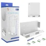 Suporte De Parede Em Aço Para Playstation 5 Ps5 Base Branco