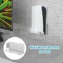Suporte De Parede Em Aço Para Playstation 5 Ps5 Base Branco