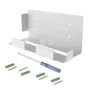 Suporte De Parede Em Aço Para Playstation 5 Ps5 Base Branco