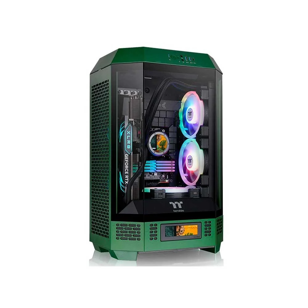 Gabinete Thermaltake The Tower 300 Verde