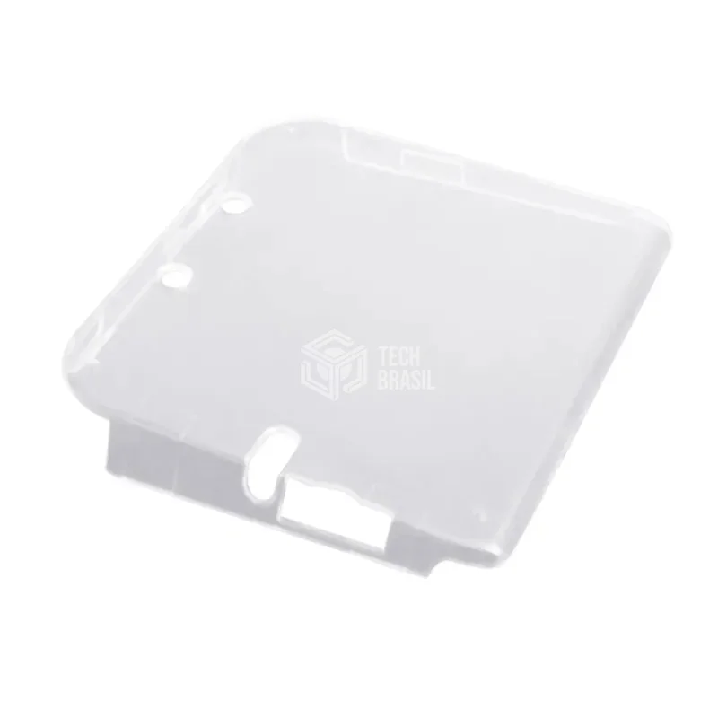 Capa Protetora Acrílico Para Nintendo 2ds Case Transparente Cristal Capa Protetora Acrílico Para Nintendo 2ds Case Transparente Cristal