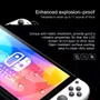 Protetor De Tela Switch OLED, Película De Tela Hd Transparente Temperado Anti-arranhão Compatível Nintendo Switch OLED, Kit 2 peças