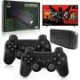 Game Stick 4k Vídeo Game 10 Mil Jogos + 2 Controles Wireless Cor:preto