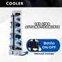 Cooler Fan Ventilador Resfriador P/console De Jogos Ps5 Cor:branco