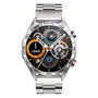 Smartwatch Haylou Solar 5, Tela AmoLED 1,58 Ip68 À Prova D'água, Chamadas Bluetooth, Lançamento 2025 - Prata Aço