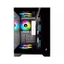 Gabinete Gamer Rise Mode Galaxy Glass M Mini, M-ATX, Lateral e Frontal em Vidro Temperado, Sem FANs, Preto - RM-GA-GGMN-FB