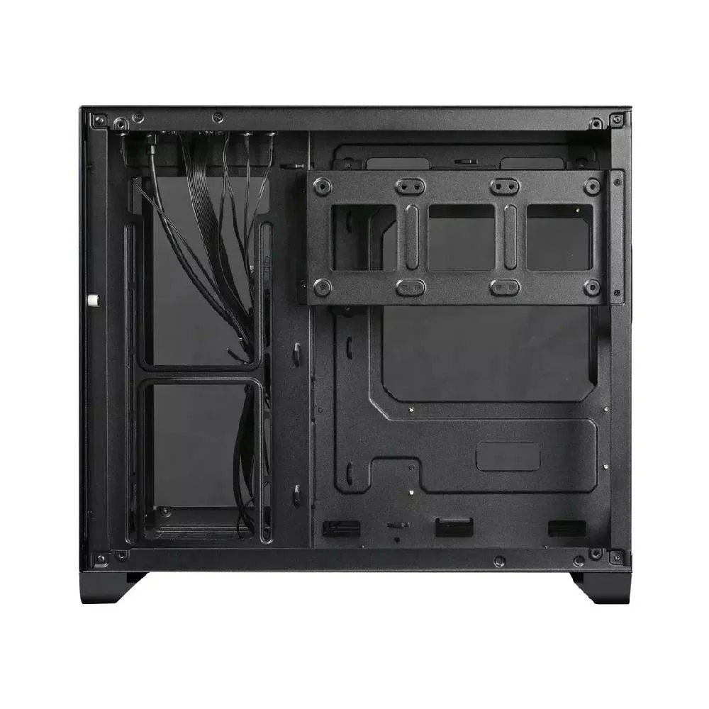Gabinete Gamer Rise Mode Galaxy Glass M Mini, M-ATX, Lateral e Frontal em Vidro Temperado, Sem FANs, Preto - RM-GA-GGMN-FB Gabinete Gamer Rise Mode Galaxy Glass M Mini, M-ATX, Lateral e Frontal em Vidro Temperado, Sem FANs, Preto - RM-GA-GGMN-FB