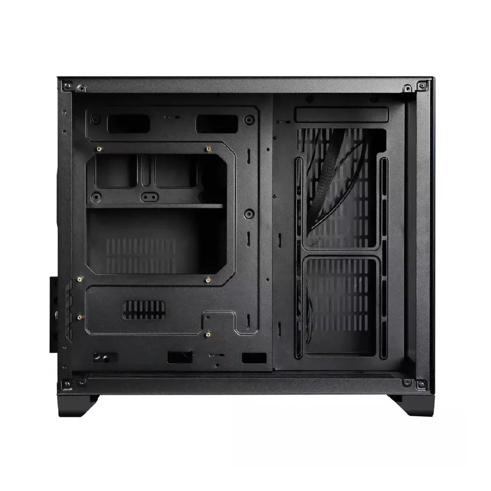 Gabinete Gamer Rise Mode Galaxy Glass M Mini, M-ATX, Lateral e Frontal em Vidro Temperado, Sem FANs, Preto - RM-GA-GGMN-FB Gabinete Gamer Rise Mode Galaxy Glass M Mini, M-ATX, Lateral e Frontal em Vidro Temperado, Sem FANs, Preto - RM-GA-GGMN-FB