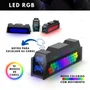 Dock De Carregamento Para Controle Ps5 Luz LED Varias Cores
