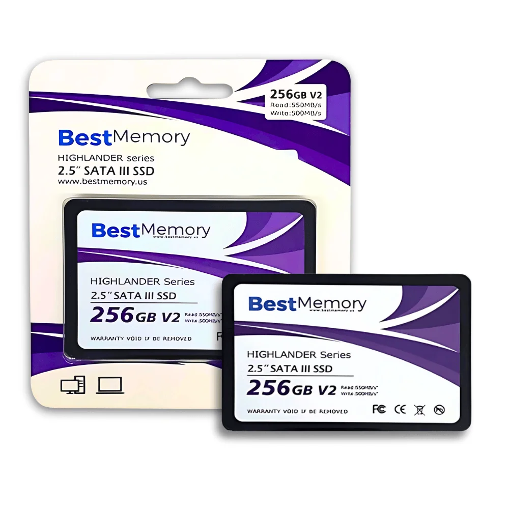 Hd SSD Best Memory Highlander 256gb, Sata Iii, 2.5", Leitura Até 550 Mb/s - Gravação Até 500 Mb/s Hd SSD Best Memory Highlander 256gb, Sata Iii, 2.5", Leitura Até 550 Mb/s - Gravação Até 500 Mb/s