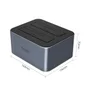 Dock Station Orico Sata 2,5 3,5 Clone Usb 3.2 Usb C 5gbps