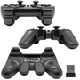 Kit 2 Controles Sem Fio 2.4G Wireless até 10m, Compatível Windows, Ergonômico para PC e Jogos Tomate MAY-004A