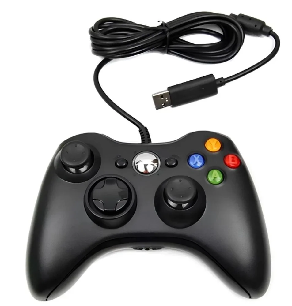 Controle Com Fio Compativel Com Video Game XBOX 360 Controle Com Fio Compativel Com Video Game XBOX 360
