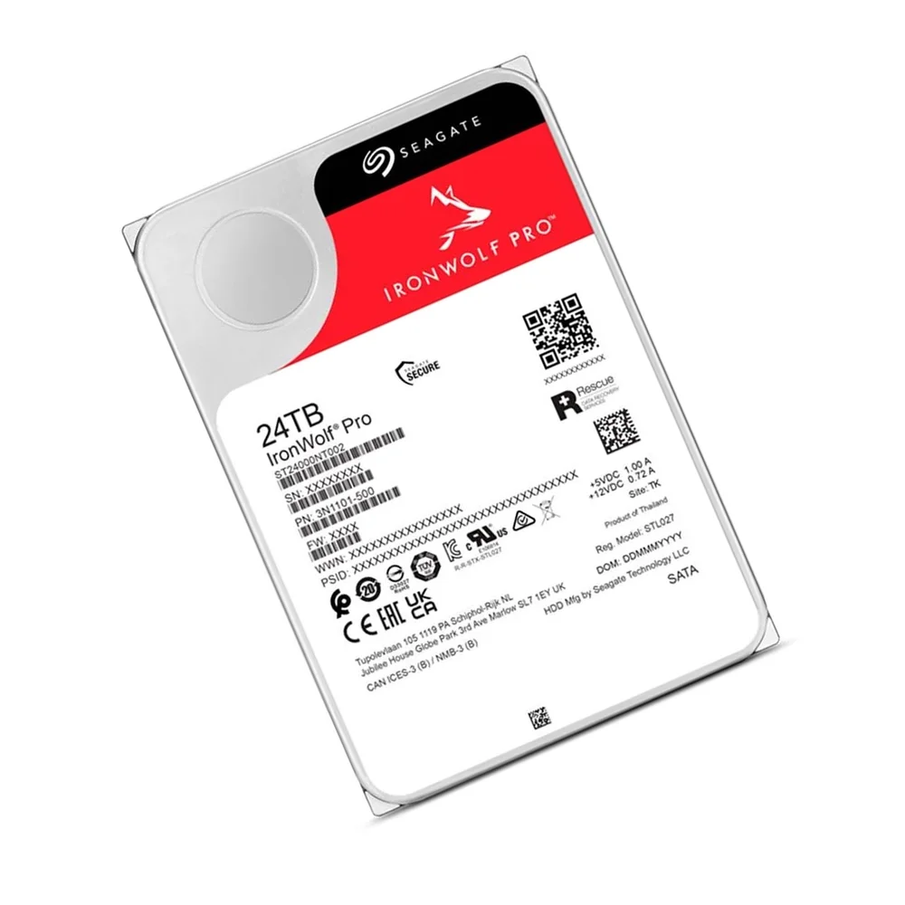 Hd Seagate Ironwolf Pro Nas 24TB 512mb 7200rpm