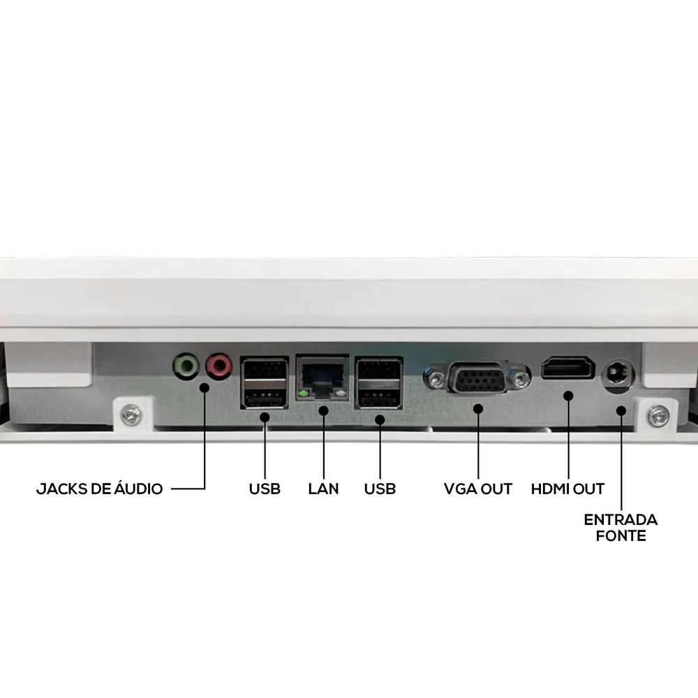 Computador All In One NextPC Intel Core I7, 16GB RAM, SSD 240GB, Webcam, WiFi e Bluetooth em Campinas - foto 3