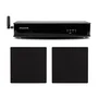 Kit Rd HDMI Tv G3 Frahm + 2x Arandela Frahm Cx 6 50w Preto