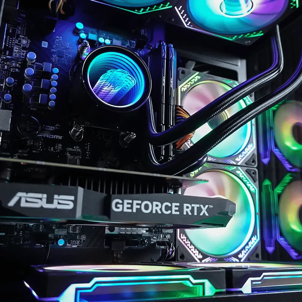 PC Gamer Ryzen 5 5500, RTX 4060, 16gb Ddr4, SSD Nvme 500gb, 600w 80 Plus, Aquapc01-e - view 2