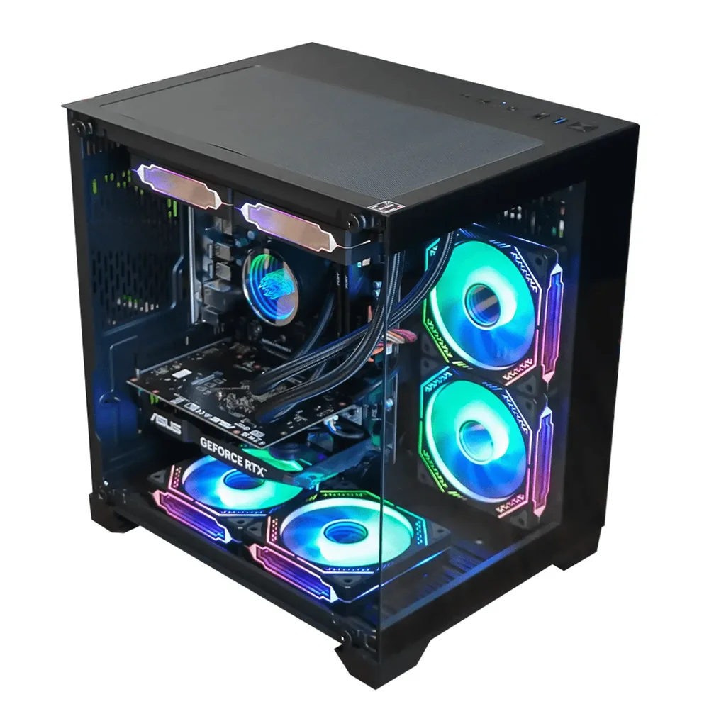 PC Gamer Ryzen 5 5500, RTX 4060, 16gb Ddr4, SSD Nvme 500gb, 600w 80 Plus, Aquapc01-e - view 3