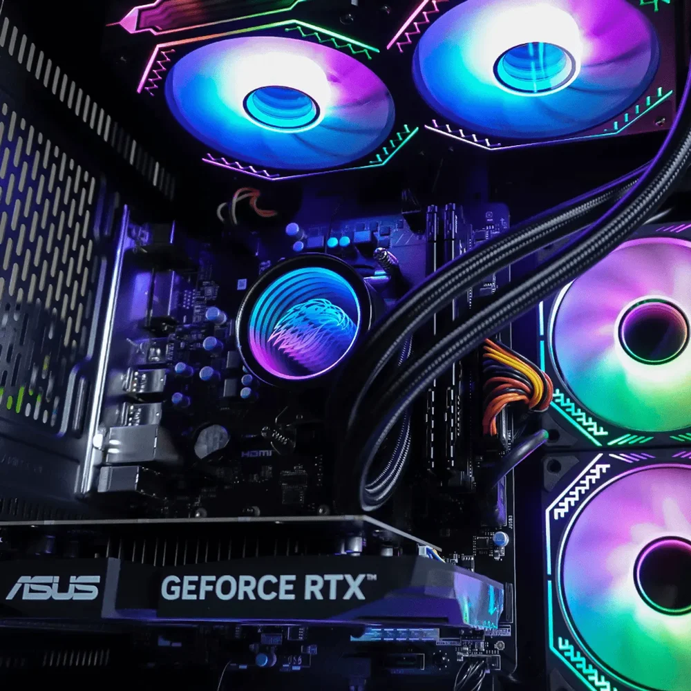 PC Gamer Ryzen 5 5500, RTX 4060, 16gb Ddr4, SSD Nvme 500gb, 600w 80 Plus, Aquapc01-e - view 5