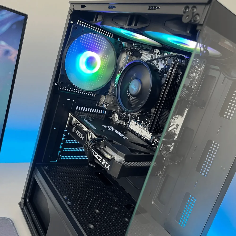 PC Gamer Ryzen 5 5600, RTX 4060, 16gb Ddr4, SSD Nvme 500gb, 600w 80 Plus, PCdeze01-e - view 4