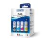 Kit 04 Tintas   Para L3250 L3150 L3210 L3110 L5190 L5290 T544