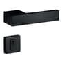 Fechadura Conceito Duda Externa 55mm Preto Texturizado Lockwell