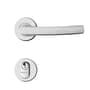 Fechadura Externa Aço Inox Mi620 St2 R232 55mm Roseta Escovada Smile Inoxvita Papaiz