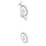 Fechadura Luma Interna 582-55pi Ixe Rr2 Ecoinox 55mm Inox Escovado Pado