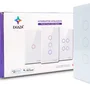 Interruptor Inteligente 3 Botões 4x2 Zigbee Branco Google Home  Alexa Ekaza Ekat-t307-3zw