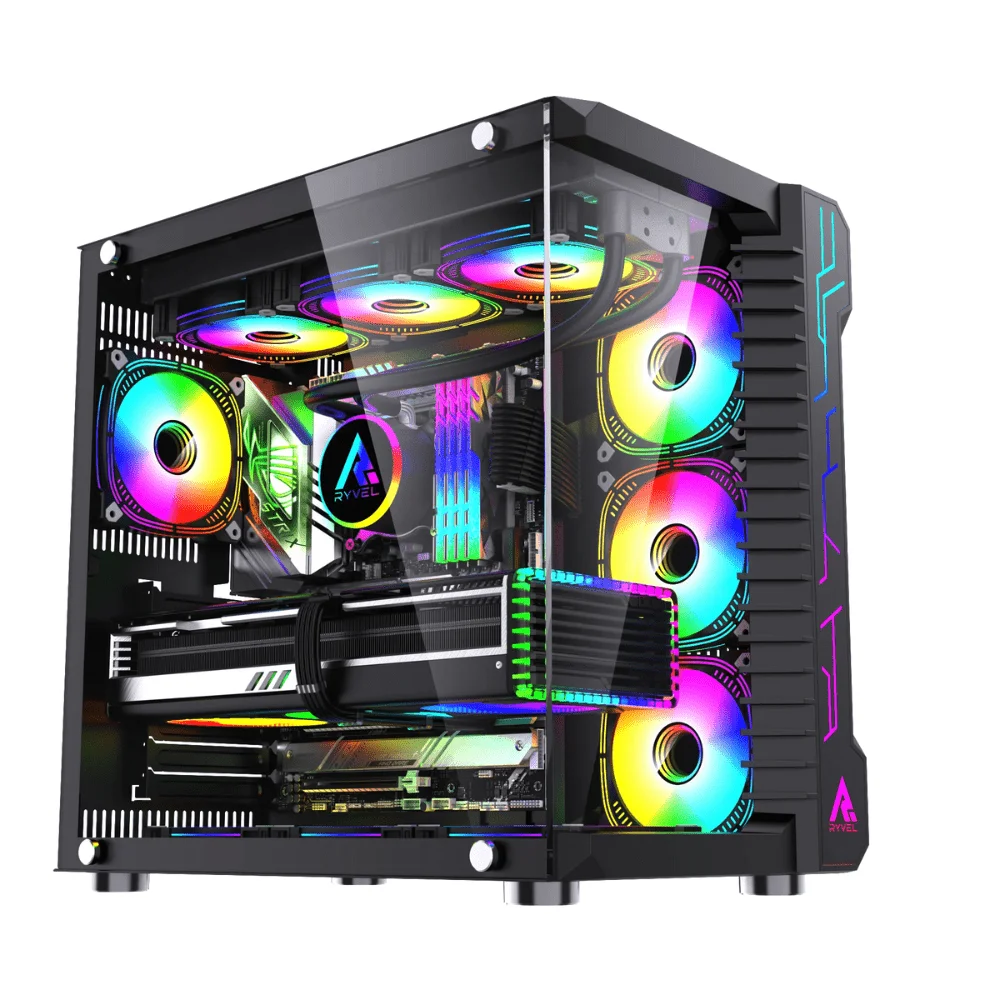 デスクトップ ・Ryzen2600/RX570/16gb/M2SSD/600W 【公式通販】