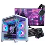 PC Gamer Completo Ryzen 5 5500, Rx 7600, 16gb Ddr4, SSD 500gb Nvme, 600w 80 Plus, PCital04-e