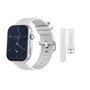 Smartwatch Peje Zw03 Ultra A Prova D´água Pulseira Extra - Prata