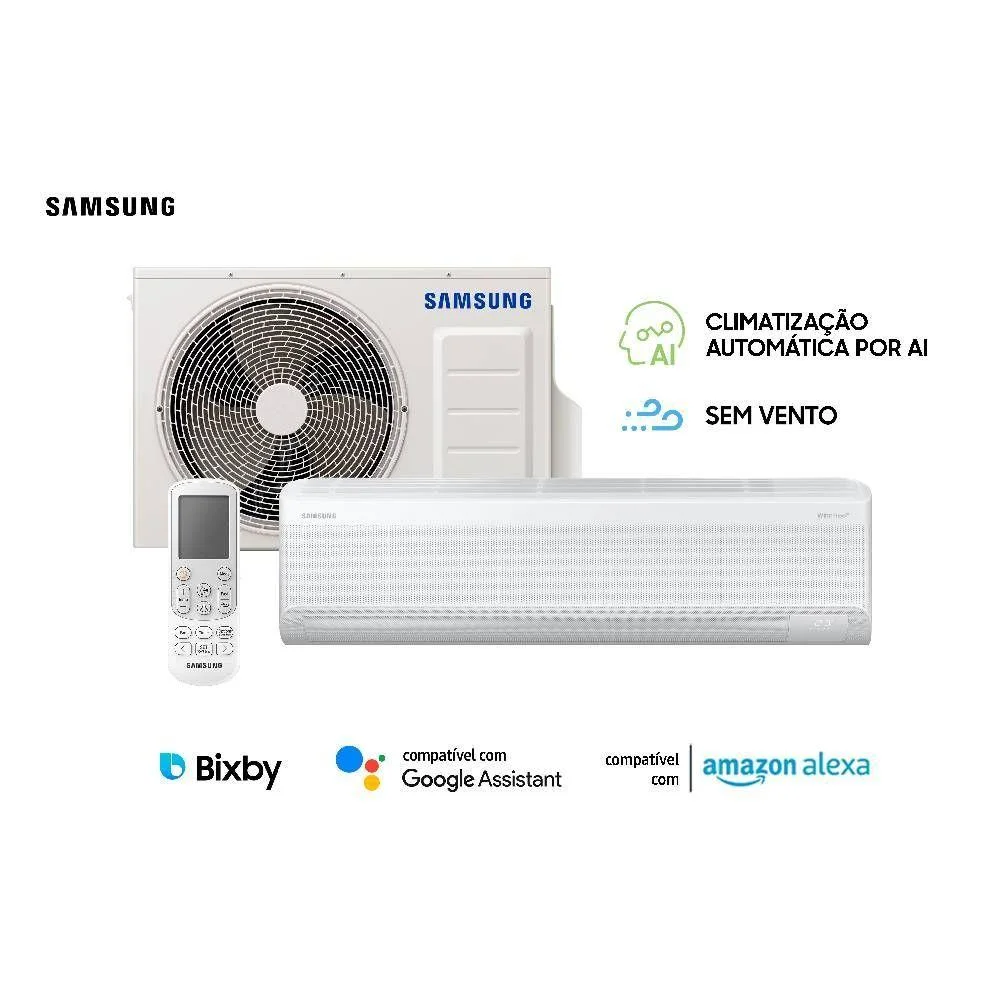 Ar Condicionado Split Inverter Samsung Windfree Ai 9000 Btus Frio 220v Ar09dyfaawkxaz Ar Condicionado Split Inverter Samsung Windfree Ai 9000 Btus Frio 220v Ar09dyfaawkxaz