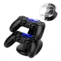 Carregador Controle Ps4 Base Duplo Charge Compativel Com Playstation 4