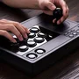 Controle 8bitdo Arcade Stick - 2.4ghz, Bluetooth, Usb-c - Para XBOX PC - Joystick E Gamepad - Preto