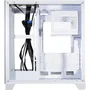 Gabinete Gamer Aquário K-mex Cg-w830 Micro Branco Sem Fonte