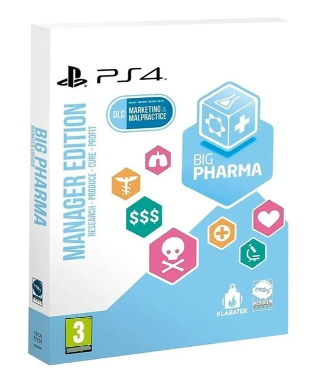 Jogo Big Pharma - Special Edition Ps4 Jogo Big Pharma - Special Edition Ps4
