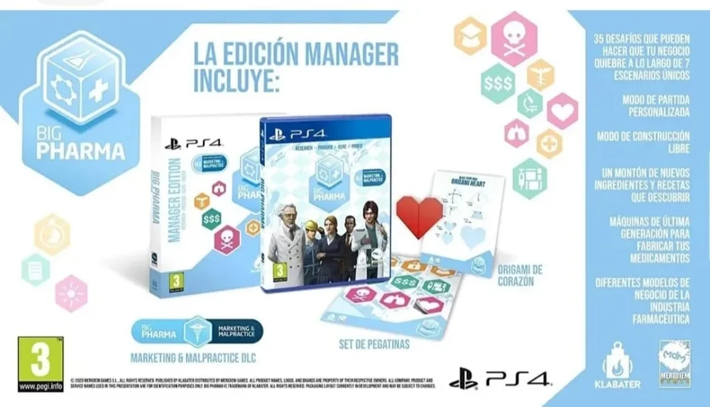 Jogo Big Pharma - Special Edition Ps4 Jogo Big Pharma - Special Edition Ps4